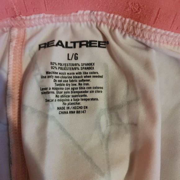 Realtree Pink Camouflage Baselayer Set - Picture 3 of 6